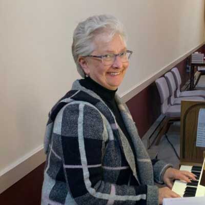 Anita Anderson, Music Director at Good Shepherd Lutheran Church in Loudonville NY
